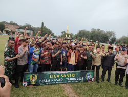Ponpes Nurul Hasan Srimulyo BK 16 Juara Piala Kasad Liga Santri PSSI 2022 OKU Timur