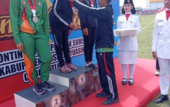 Emas Pertama Kontingen OKU Timur Pada Porprov XV Sumsel 2025