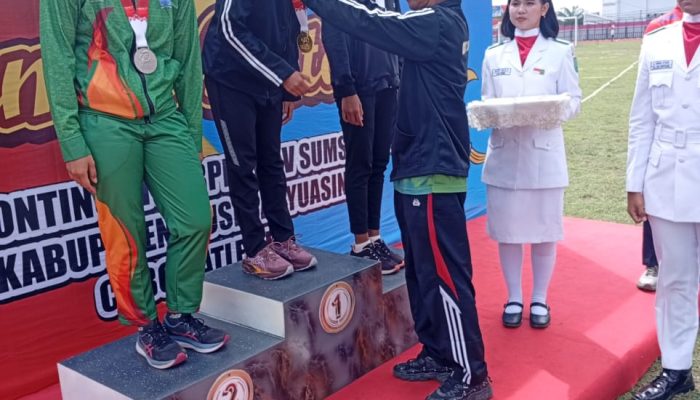 Emas Pertama Kontingen OKU Timur Pada Porprov XV Sumsel 2025