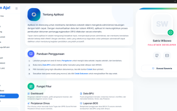 Aplikasi SPJ BOSP Langsung Cetak